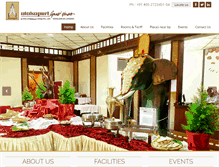 Tablet Screenshot of hotelalakapuri.com